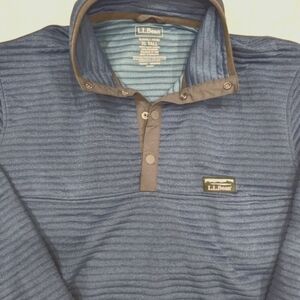 LL Bean slightly fitted XL Tall light blue pullover